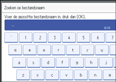 Schermafbeelding Bedieningspaneel