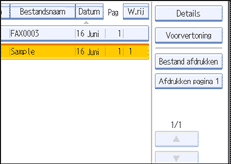 Schermafbeelding Bedieningspaneel