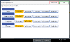 Schermafbeelding Bedieningspaneel