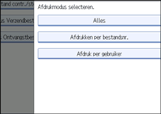 Schermafbeelding Bedieningspaneel