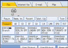 Schermafbeelding Bedieningspaneel