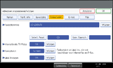 Schermafbeelding Bedieningspaneel