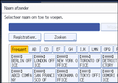 Schermafbeelding Bedieningspaneel