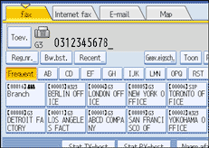 Schermafbeelding Bedieningspaneel