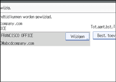 Schermafbeelding Bedieningspaneel