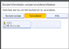 Schermafbeelding Bedieningspaneel