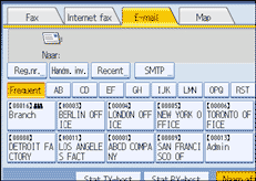 Schermafbeelding Bedieningspaneel