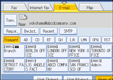Schermafbeelding Bedieningspaneel