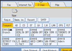 Schermafbeelding Bedieningspaneel