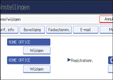 Schermafbeelding Bedieningspaneel