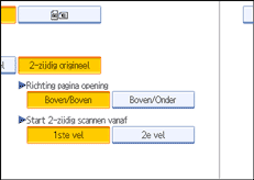 Schermafbeelding Bedieningspaneel
