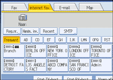 Schermafbeelding Bedieningspaneel