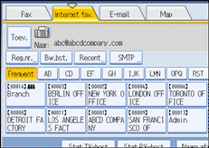 Schermafbeelding Bedieningspaneel