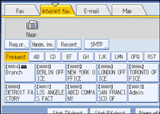 Schermafbeelding Bedieningspaneel