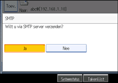 Schermafbeelding Bedieningspaneel