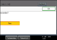 Schermafbeelding Bedieningspaneel