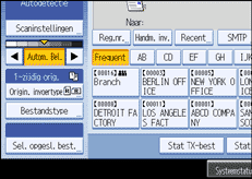 Schermafbeelding Bedieningspaneel