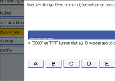 Schermafbeelding Bedieningspaneel