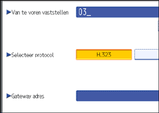 Schermafbeelding Bedieningspaneel