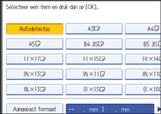 Schermafbeelding Bedieningspaneel