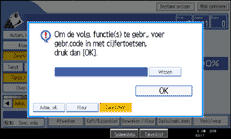 Schermafbeelding Bedieningspaneel