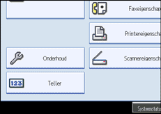 Schermafbeelding Bedieningspaneel