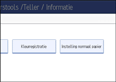 Schermafbeelding Bedieningspaneel
