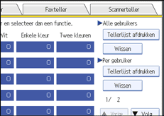 Schermafbeelding Bedieningspaneel
