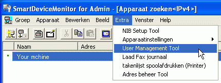 Afbeelding van toepassingsscherm
