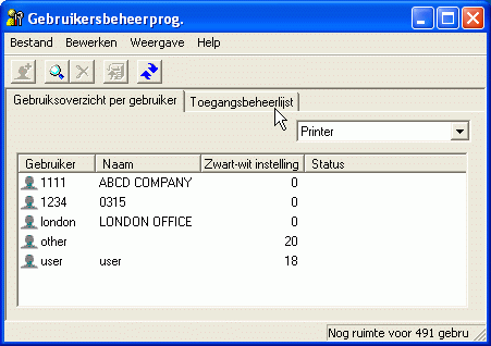 Afbeelding van toepassingsscherm