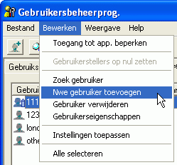 Afbeelding van toepassingsscherm