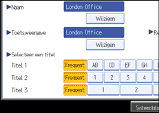 Schermafbeelding Bedieningspaneel