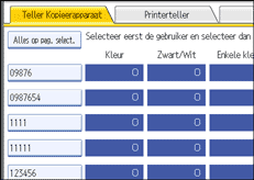 Schermafbeelding Bedieningspaneel