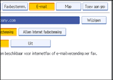 Schermafbeelding Bedieningspaneel