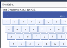 Schermafbeelding Bedieningspaneel