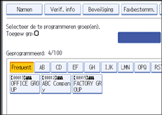 Schermafbeelding Bedieningspaneel