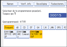 Schermafbeelding Bedieningspaneel