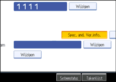 Schermafbeelding Bedieningspaneel