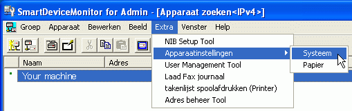 Afbeelding van toepassingsscherm
