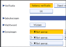 Schermafbeelding Bedieningspaneel