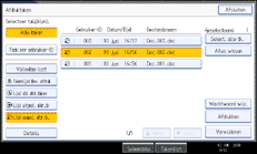 Illustratie scherm bedieningspaneel