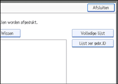 Illustratie scherm bedieningspaneel