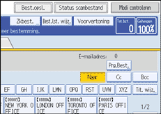 Schermafbeelding Bedieningspaneel
