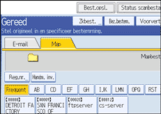 Schermafbeelding Bedieningspaneel