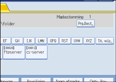 Schermafbeelding Bedieningspaneel