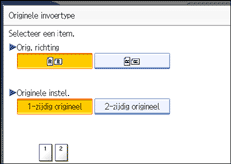 Schermafbeelding Bedieningspaneel