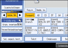 Schermafbeelding Bedieningspaneel