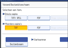 Schermafbeelding Bedieningspaneel