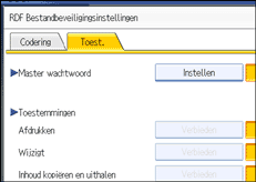 Schermafbeelding Bedieningspaneel