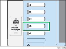 Afbeelding van printertoets
